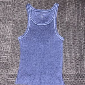 American Eagle Outfitters Blue Tank Top